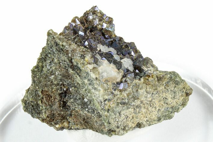 Iridescent, Rainbow Andradite Garnets - Norway #342358